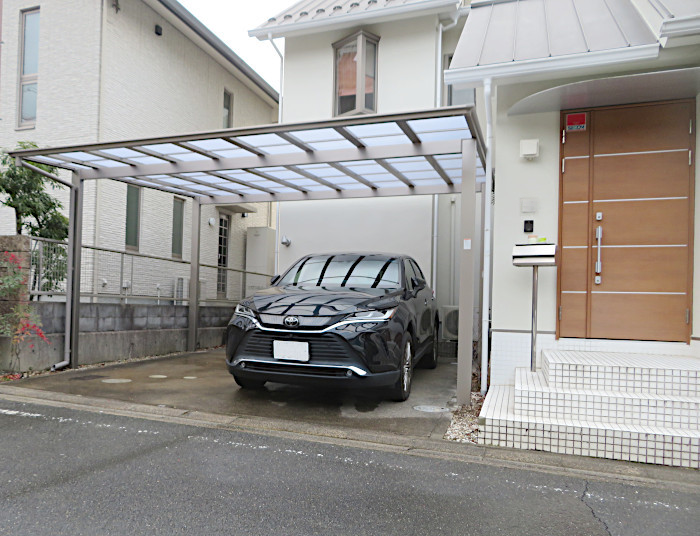 京都のおすすめ外構工事店「ホリーガーデン」の施工ブログ。LIXIL　ネスカの設置