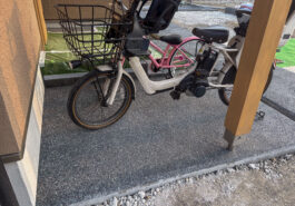 京都の外構デザイン会社ホリーガーデンの施工ブログ「洗い出しの仕上がり」